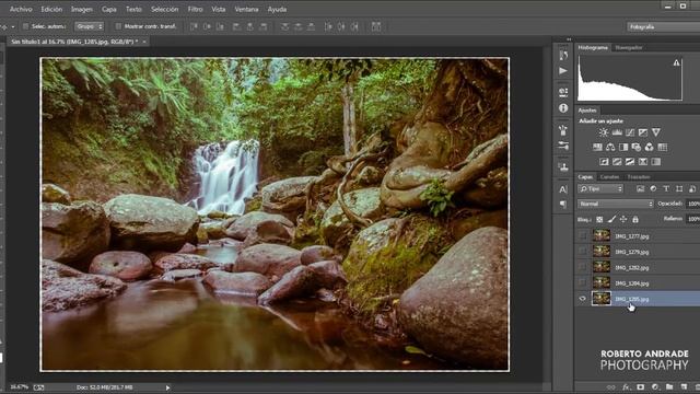 Efecto Exposición Múltiple en Photoshop - Roberto Andrade Tutoriales en Español смотреть онлайн