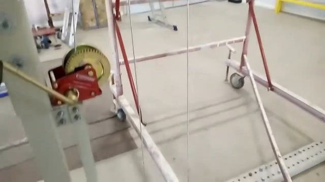 Испытания строительных лесов (подмостей) при помощи стенда видео. Испытания лестниц на стенде видео смотреть онлайн