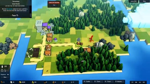 Прохождение Kingdoms and Castles ДРАКОН! смотреть онлайн