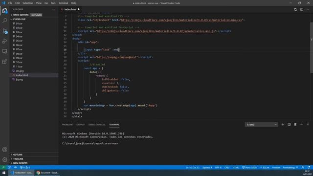 12 - Manejo de Propiedades "Booleanas" de Etiquetas HTML [Vue.js 3] смотреть онлайн