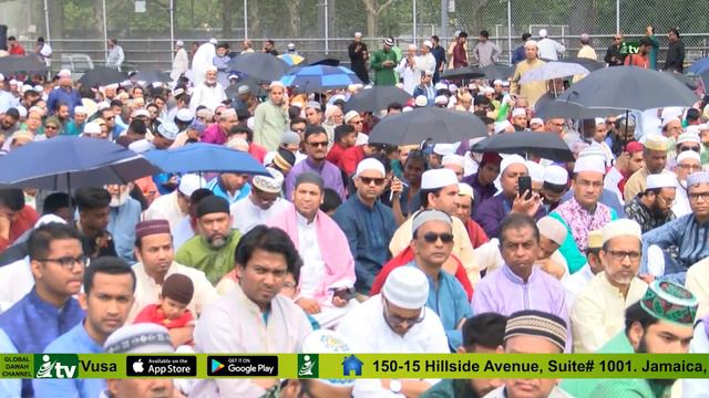 Grand Imam Shamsi Ali : Largest Gathering Eid Jamat in New York City | imam shamsi ali смотреть онлайн
