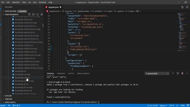143 - Agregamos Bootstrap através del NPM смотреть онлайн