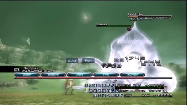 Final Fantasy XIII - Lightning vs. Long Gui (no TP/shrouds) смотреть онлайн