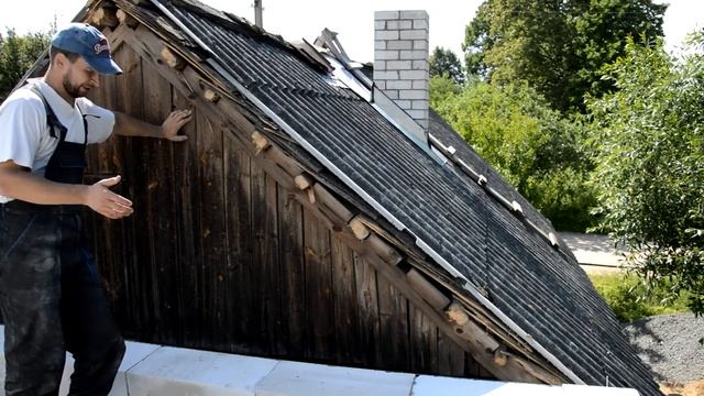 КУПИЛ ДОМ В ДЕРЕВНЕ / КЛАДКА ПАРАПЕТА СВОИМИ РУКАМИ / ПРИСТРОЙКА К ДОМУ/ПЛОСКАЯ КРОВЛЯ смотреть онлайн