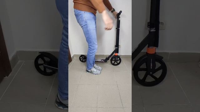 Самокат детский / взрослый руль регулируется по высоте. складной смотреть онлайн