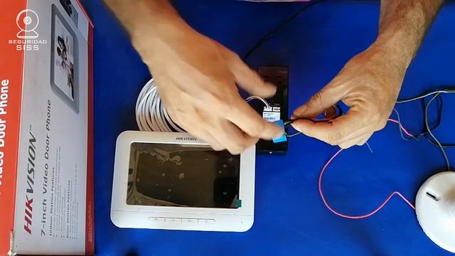 Como conectar una cantonera o cerradura magnética a un Video portero HIKVISION DS-KIS202 (PARTE 3) смотреть онлайн