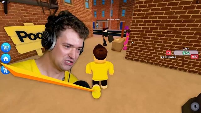 Selling My POOP In ROBLOX! (Tycoon) смотреть онлайн