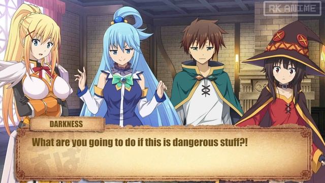 [ENG SUB] Darkness, Megumin, and Explosion | KonoSuba Dungeon RPG Game | Prologue 2 смотреть онлайн