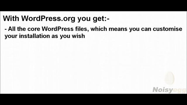 WordPress.com or WordPress.org | A WordPress Video Tutorial смотреть онлайн