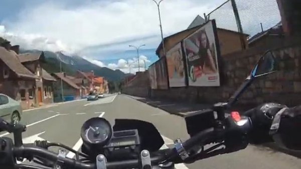 Slovenia bike ride - Jesenice to Lesce Bled.