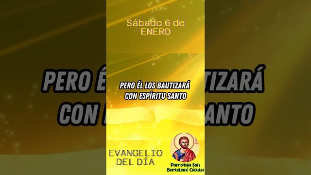 #EvangelioDiario 🔺 Sábado 6 de Enero del 2024. ~ | Parroquia San Bartolomé Cúcuta смотреть онлайн