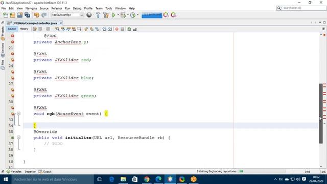 JavaFX Material Design JFoenix Tutorial 53 - JFXSlider смотреть онлайн
