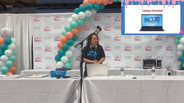 Live Blue Food Printer Presentation l Jersey Shores Cake And Cookie Convention смотреть онлайн