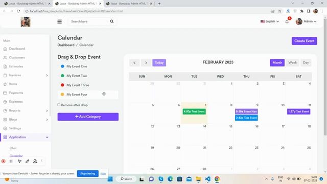 Free Multipurpose Admin Dashboard Template 14 смотреть онлайн