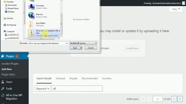 zip File Size Problem : All in one Plugin in wordpress смотреть онлайн