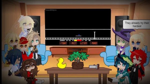 [G.I] AETHER & LUMINE + MVH REACT TO HELP FROM THE VOID Phase1-5 [REQUEST]