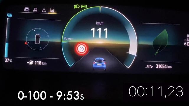 Renault Zoe R135 Z.E. 50 top speed acceleration смотреть онлайн