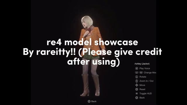 RE4 MODEL SHOWCASE (MEGA LINK BELOW⬇️) смотреть онлайн