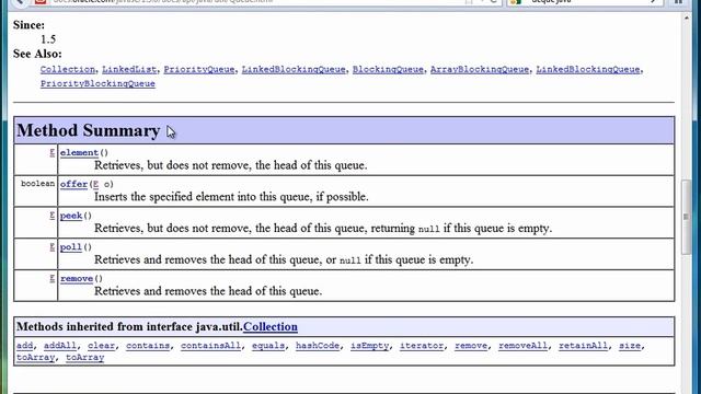 How to Study Java - The Queue And Dequeue Interfaces смотреть онлайн