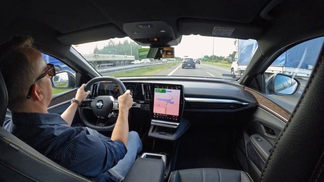 Renault Megane 2023 E-Tech 60 kWh 218 KM | Onboard timelapse #26 | E.Goista смотреть онлайн