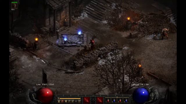 [D2R][2.4 PTR] Leveling with an Act 5 Barbarian Mercenary.. But How..? смотреть онлайн