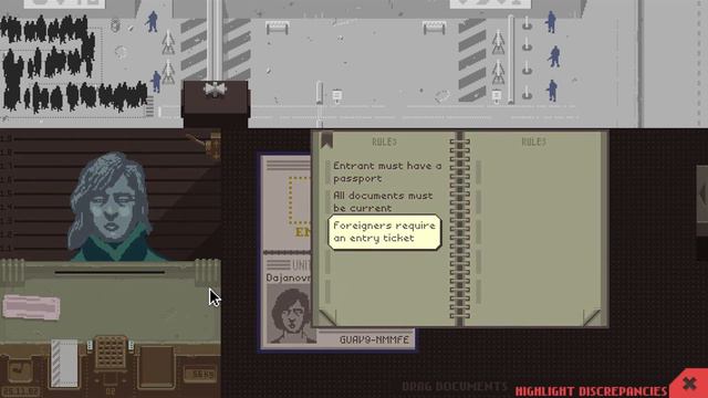 Tomas hraje |15| Papers, Please - E01 - 'Dny 1, 2, 3 & 4' смотреть онлайн