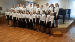 Хор "Детство". "Песня о России". Муз. В. Локтева, сл. О. Высотской.