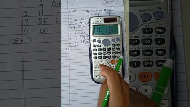 Power model equation using least square method-II смотреть онлайн