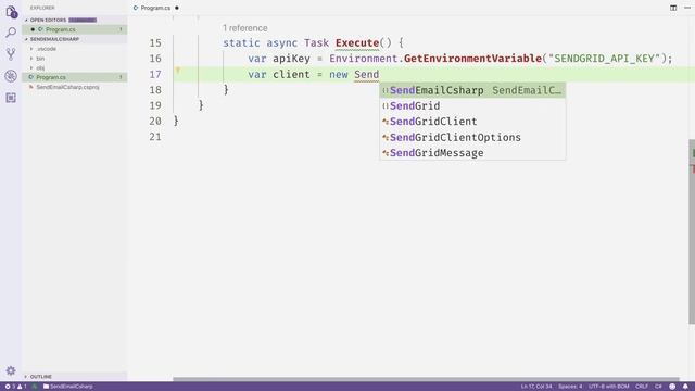 How to Send an Email Using C# on Twilio SendGrid смотреть онлайн