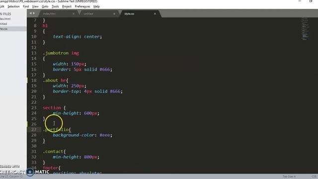 Membuat Portofolio Menggunakan Bootstrap Part 1 смотреть онлайн
