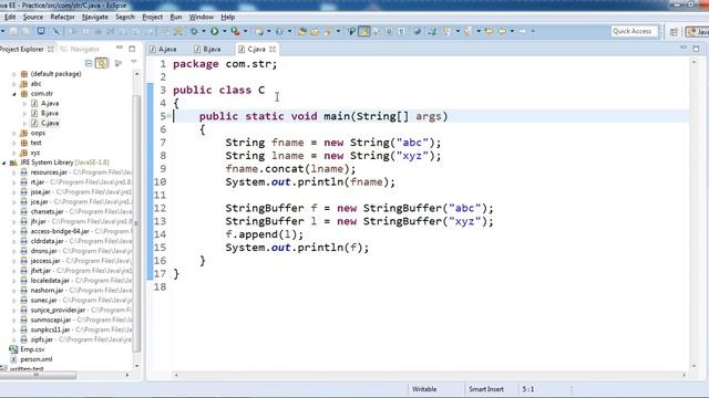 String StringBuffer StringBuilder смотреть онлайн