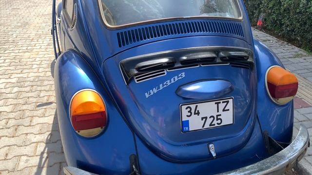 Фольцваген Жук 1972 г. Volkswagen Beetle (VW 1303). Авто в Турции. смотреть онлайн