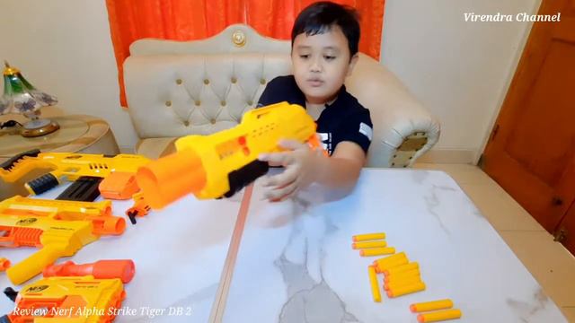 [REVIEW] Nerf Alpha Strike Tiger DB2 Shotgun смотреть онлайн