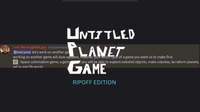 why untitled planet game is deleted смотреть онлайн