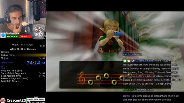 (Chat)Any% Speedrun (51:15) NEW Debug Menu Route - The Legend of Zelda: Majora's Mask смотреть онлайн