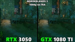 RTX 3050 VS GTX 1080 TI - BENCHMARK TEST IN 11 GAMES