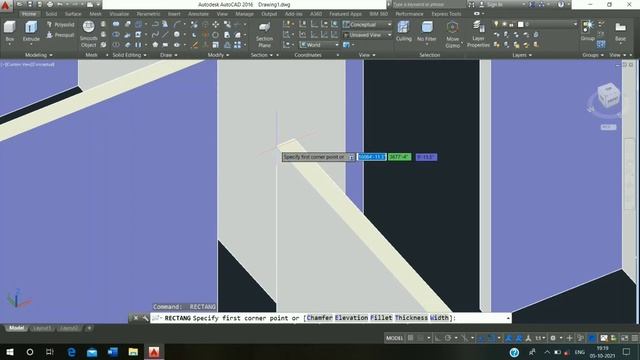 AutoCAD 3D House Design - Part 1 - 2D Plan to 3D Conversion смотреть онлайн