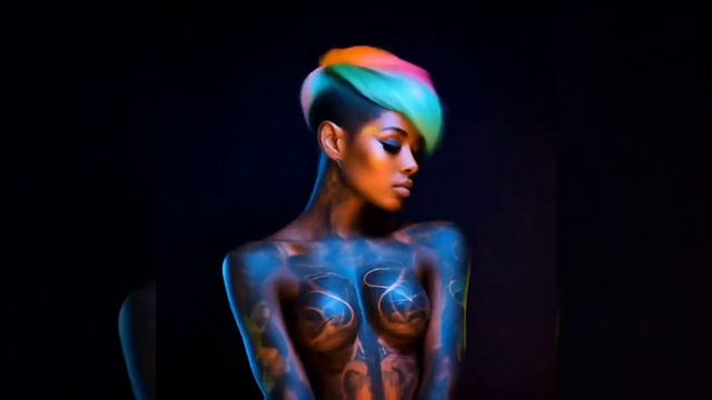 Боди-арт от нейросети. смотреть онлайн