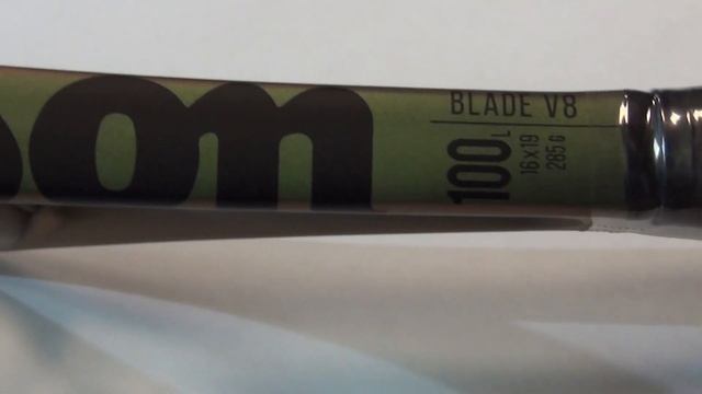Обзор Wilson Blade 100L V8 смотреть онлайн