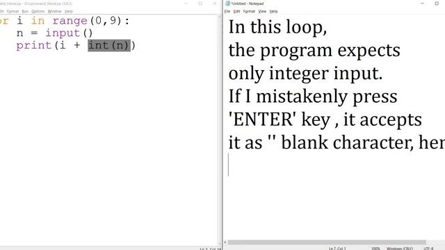 ValueError: invalid literal for int() with base 10: '' смотреть онлайн