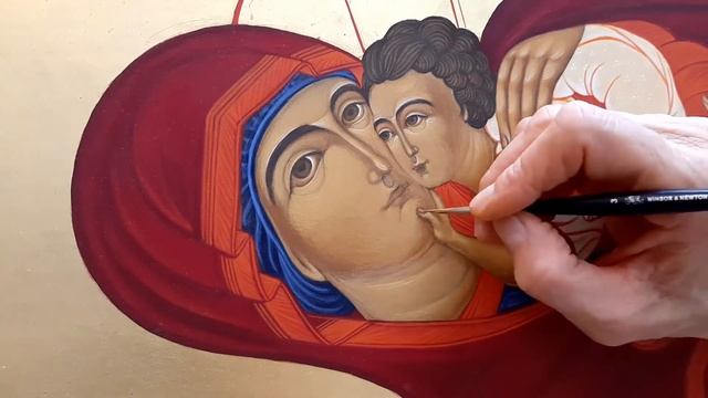 Byzantine icon paintings handmade смотреть онлайн