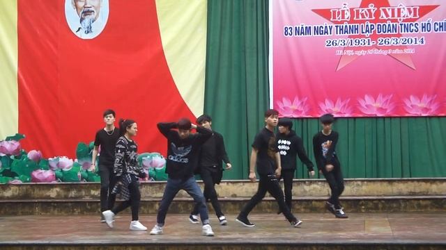 THPT Trần Hưng Đạo TX Aliens Crew dance cover Boy In Luv смотреть онлайн