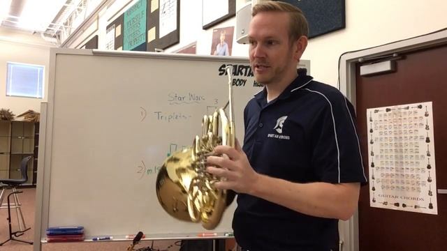 French Horn “Star Wars: the Force Awakens” practice video смотреть онлайн