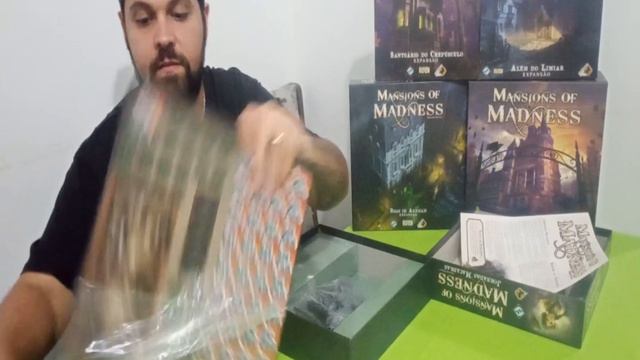 #3-Unboxing Mansions Of Madness Segunda Edição-Santuário Do Crepúsculo/Jornadas Macabras смотреть онлайн