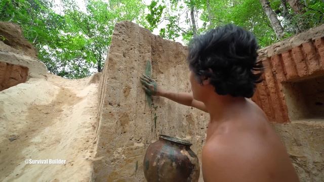 Build Most Tunnel WaterSlide To Swimming Pool Underground смотреть онлайн