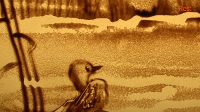 "Гадкий утенок". Сказка для детей (рисунок песком). смотреть онлайн