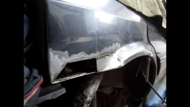 СТАРЫЙ КАНАЛ! Частичная замена задней арки. ваз 2109. смотреть онлайн