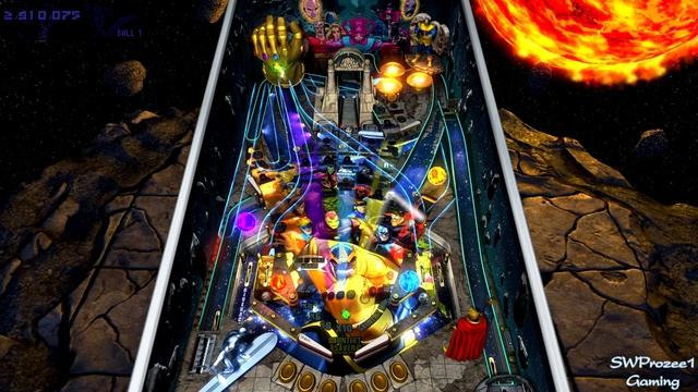 Zen Pinball FX3: The Infinity Gauntlet / Mode: Power gem / Tutorial смотреть онлайн