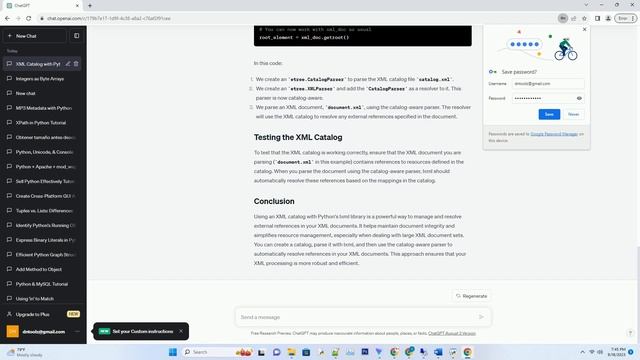 Using an XML catalog with Python's lxml смотреть онлайн