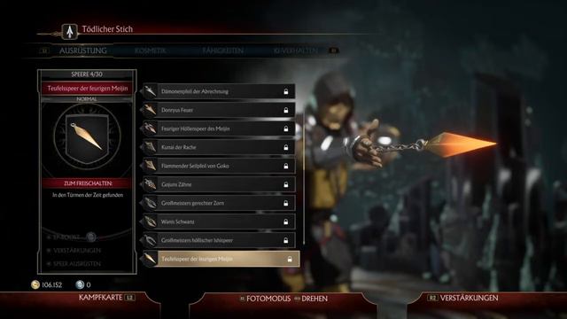 MORTAL KOMBAT 11 | SCORPION COSMETICS,SKINS,GEAR....etc смотреть онлайн